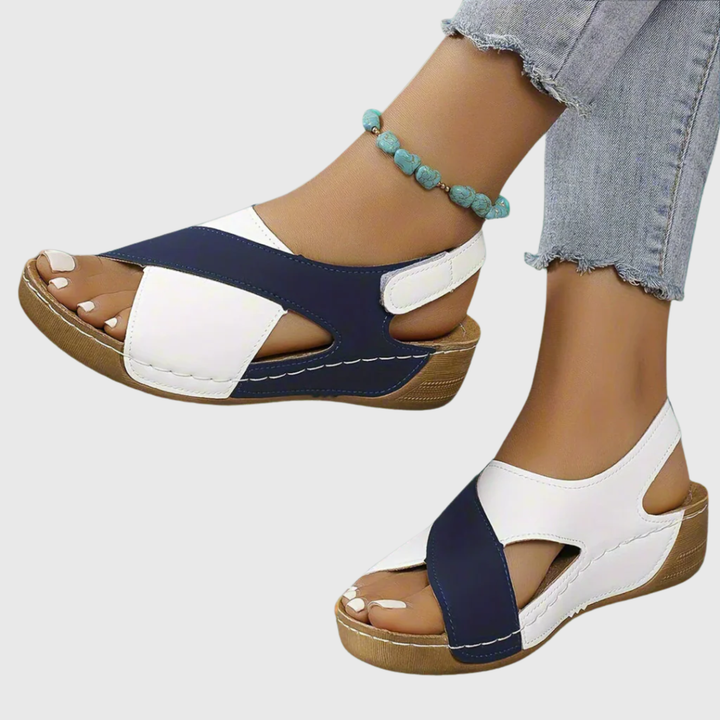 Colorblock Slingback Heels
