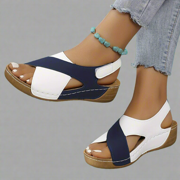 Colorblock Slingback Heels