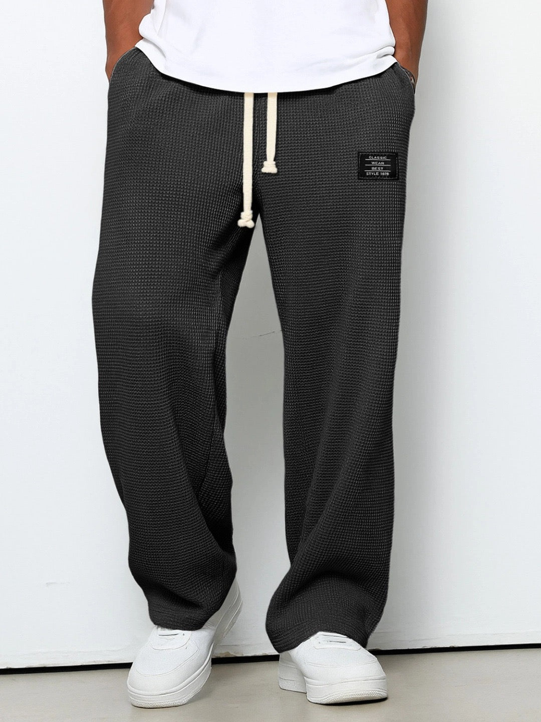 Noah | Wide Pants with Adjustable Waist