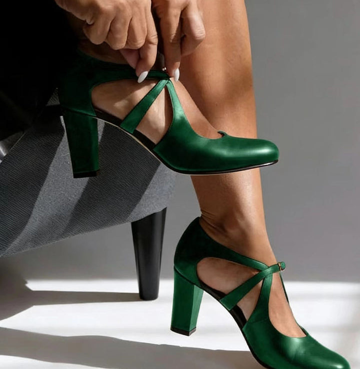 Camille | Elegant and Comfortable Leather Heels