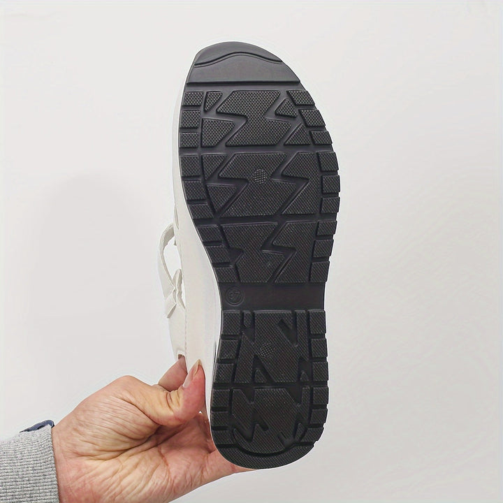 Lottie | Soft sole platform sandals with round toe